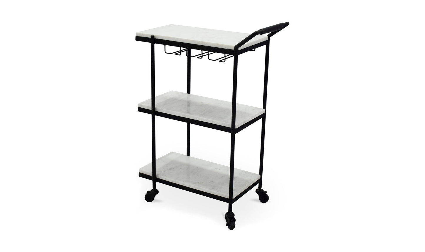 Carrello bar dopo l'orario di chiusura