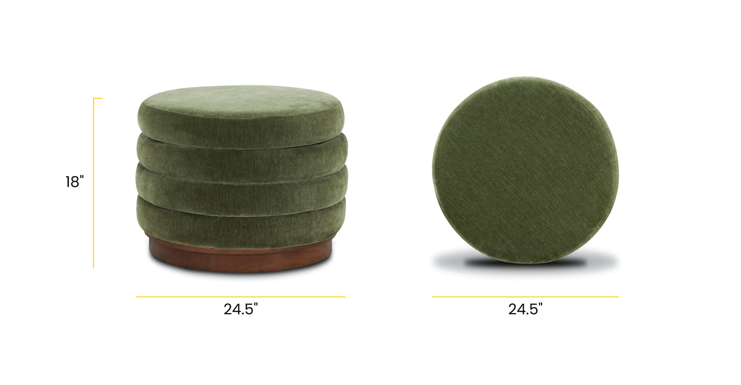 Pouf contenitore Paros
