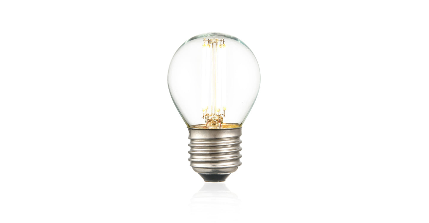 Lampadina a filamento LED a forma di Klur G45