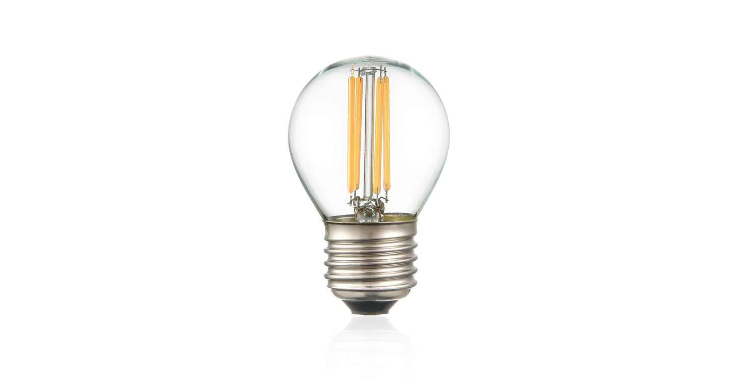 Lampadina a filamento LED a forma di Klur G45
