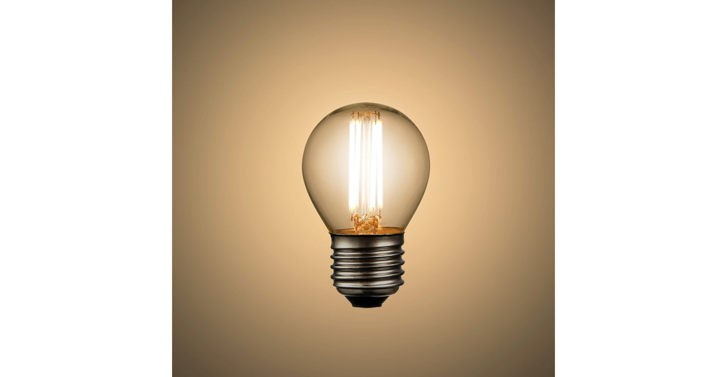 Lampadina a filamento LED a forma di Klur G45
