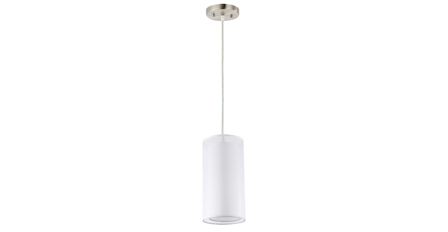 Pendente interno bianco medio
