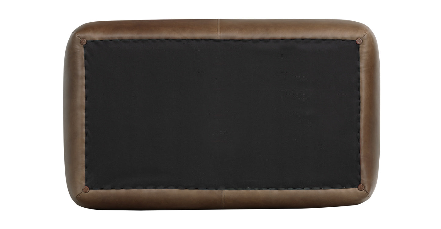Pouf in pelle Denver