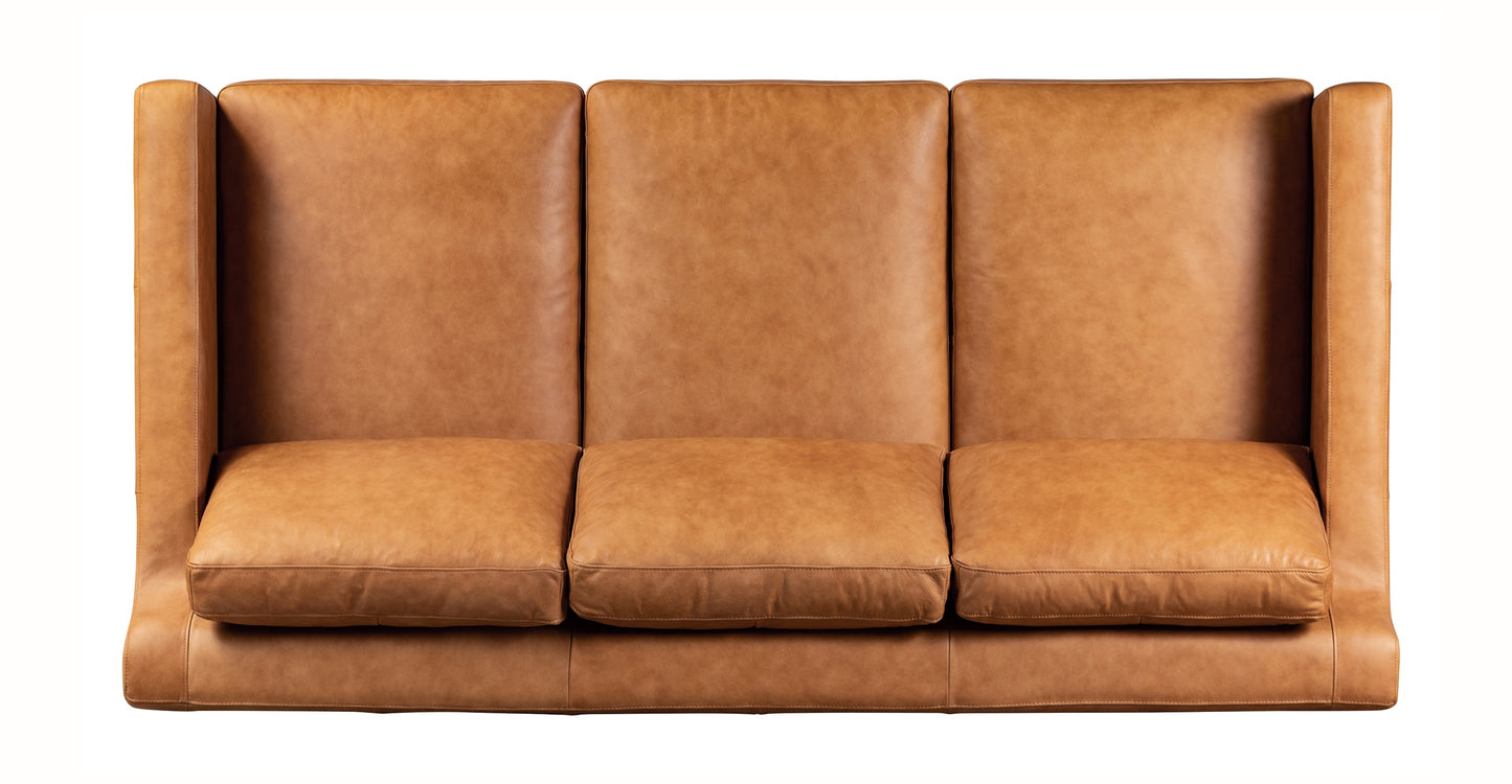 Divano letto trasformabile in pelle Sorrento