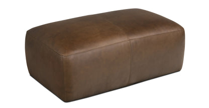 Pouf in pelle Denver