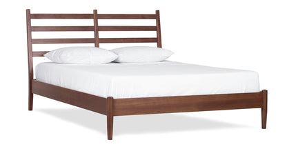 Letto Truro con cuscini in pelle