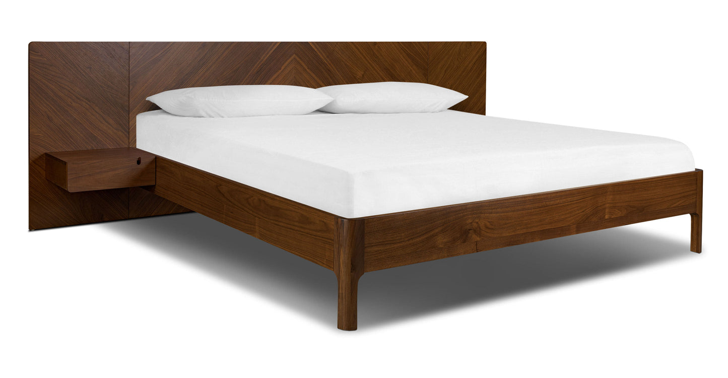Letto basso Amalfi con comodini