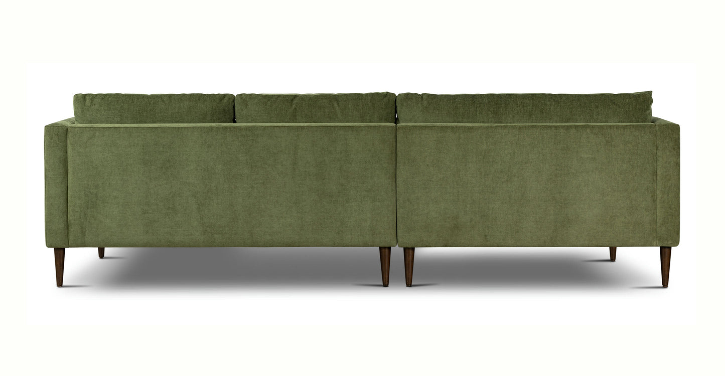 Divano componibile Lucerne con chaise longue extra-large rivolto a sinistra