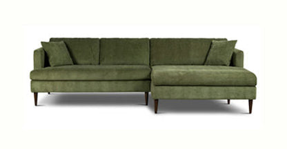 Divano componibile Lucerne con chaise longue extra-large rivolto a destra