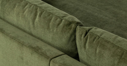 Divano componibile Lucerne con chaise longue extra-large rivolto a destra