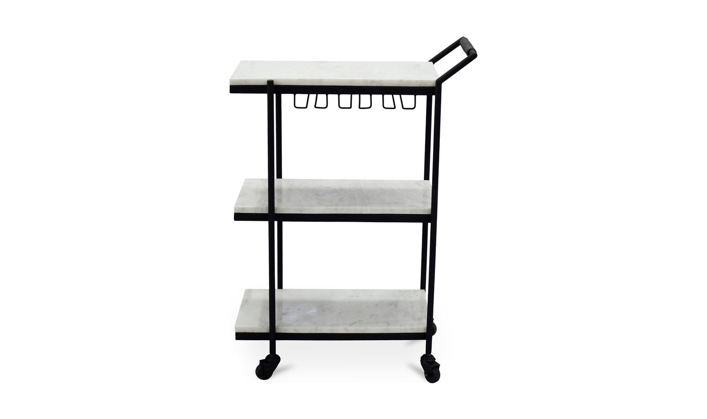 Carrello bar dopo l'orario di chiusura