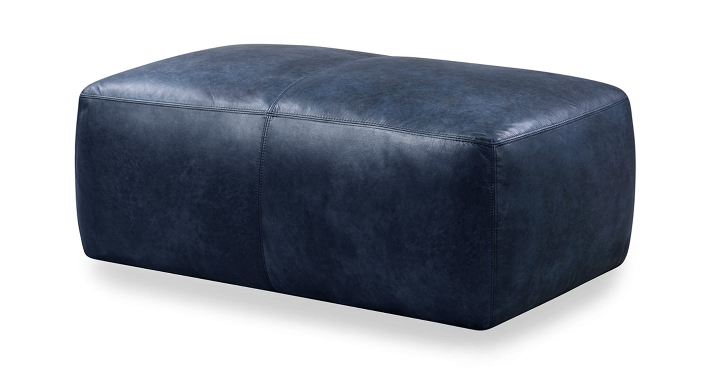 Pouf in pelle Denver