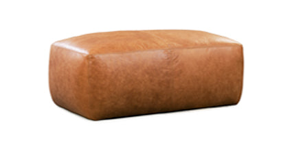 Pouf in pelle Denver