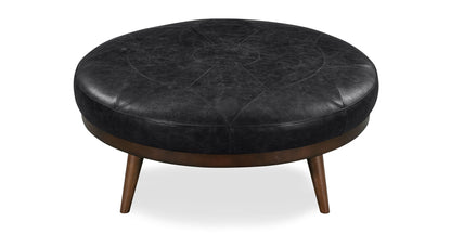 Pouf in pelle Gio