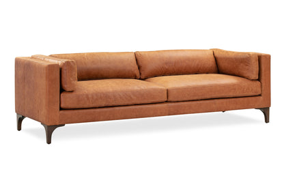 Divano in pelle Argan