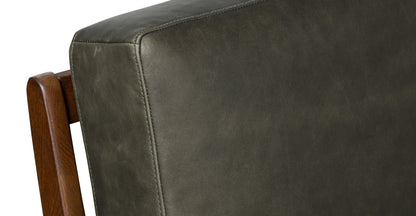 Poltrona in pelle Verity