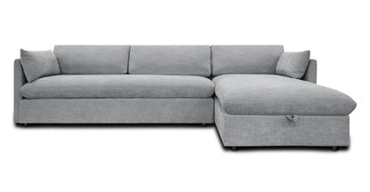 Divano letto componibile Argos con letto a destra