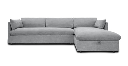 Divano letto componibile Argos con letto a destra