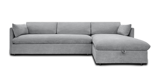 Divano letto componibile Argos con letto a destra