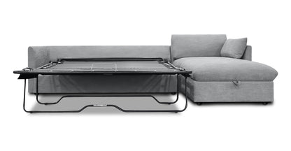 Divano letto componibile Argos con letto a destra