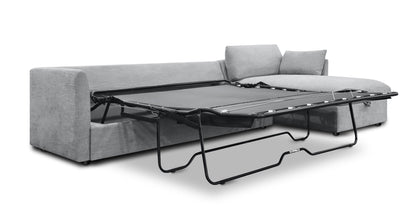 Divano letto componibile Argos con letto a destra