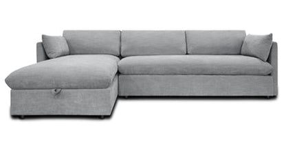 Divano letto componibile Argos con letto rivolto a sinistra