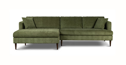 Divano componibile Lucerne con chaise longue extra-large rivolto a sinistra