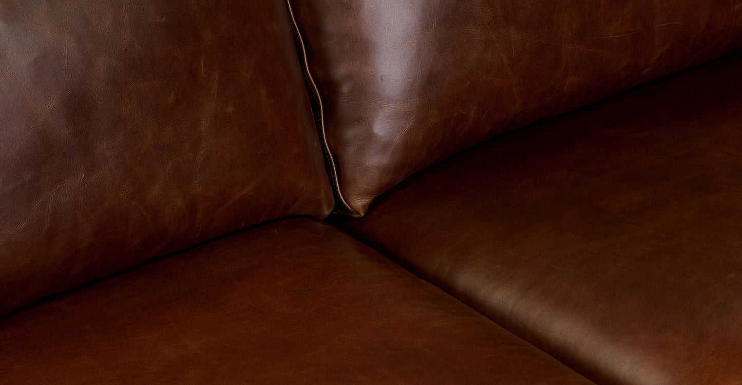 Divano letto trasformabile in pelle Biltmore