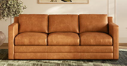 Divano letto trasformabile in pelle Sorrento