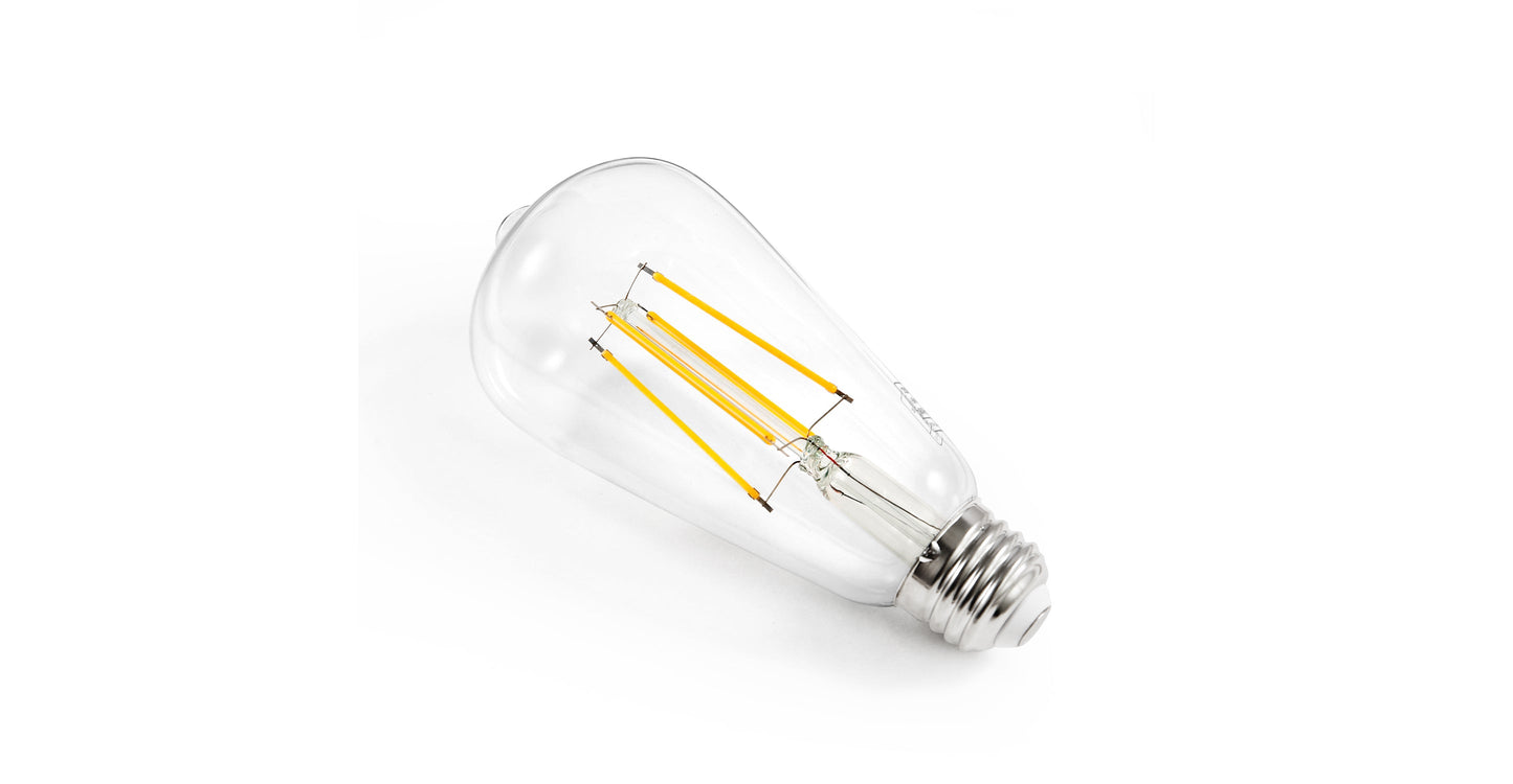 Lampadina a filamento LED Aquella ST21 Shape