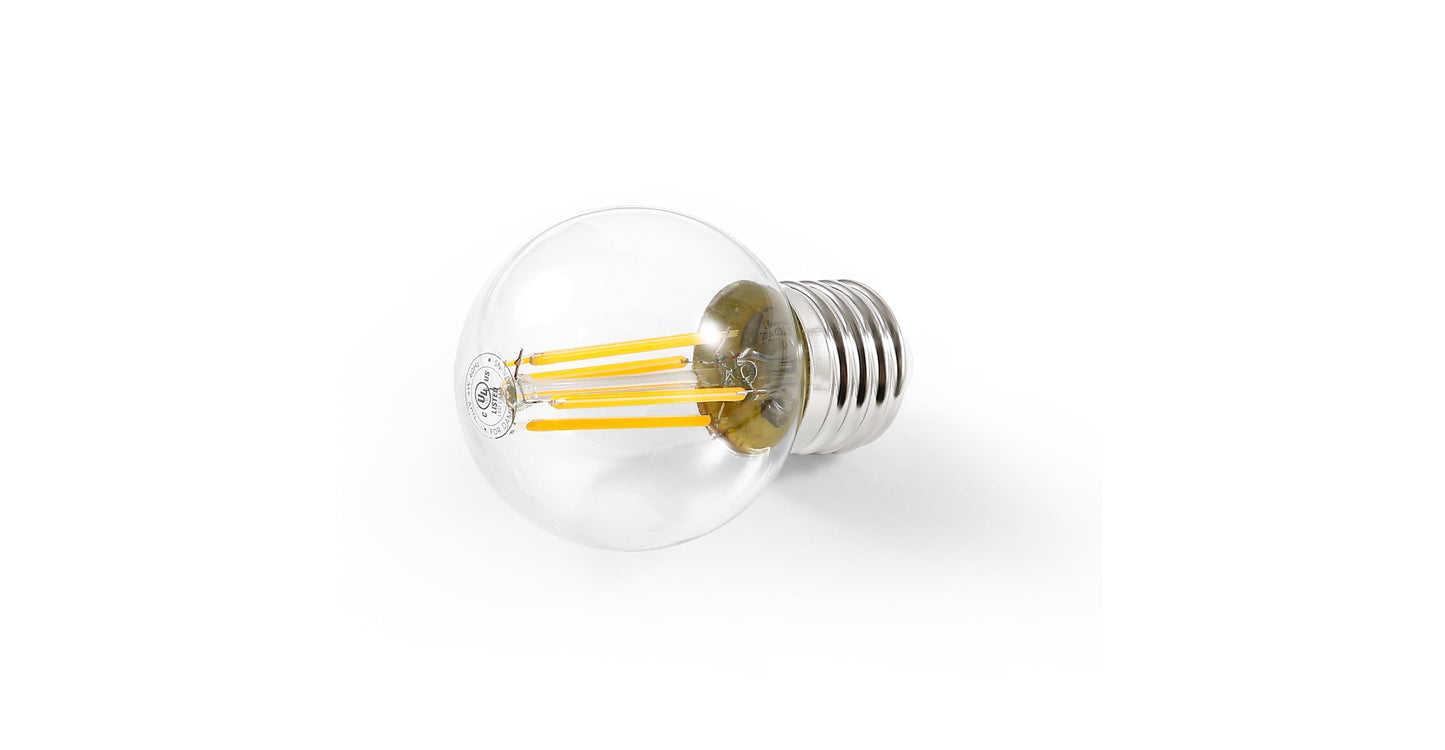 Lampadina a filamento LED trasparente Koby G16.5
