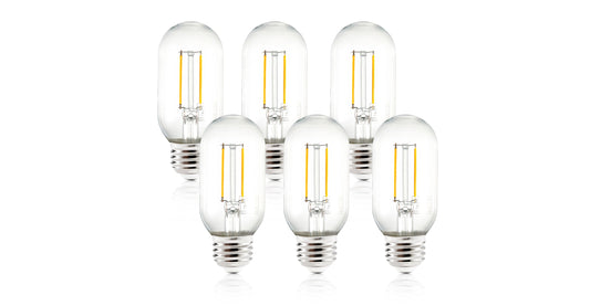 Lampadina a filamento LED trasparente Kashan T14