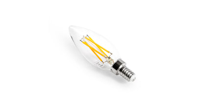 Lampadine a filamento LED trasparenti Arden C32