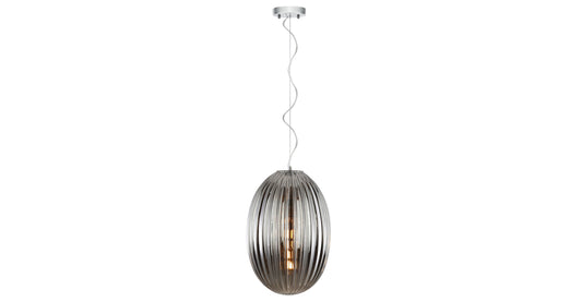 Lampada a sospensione in vetro Opal 12
