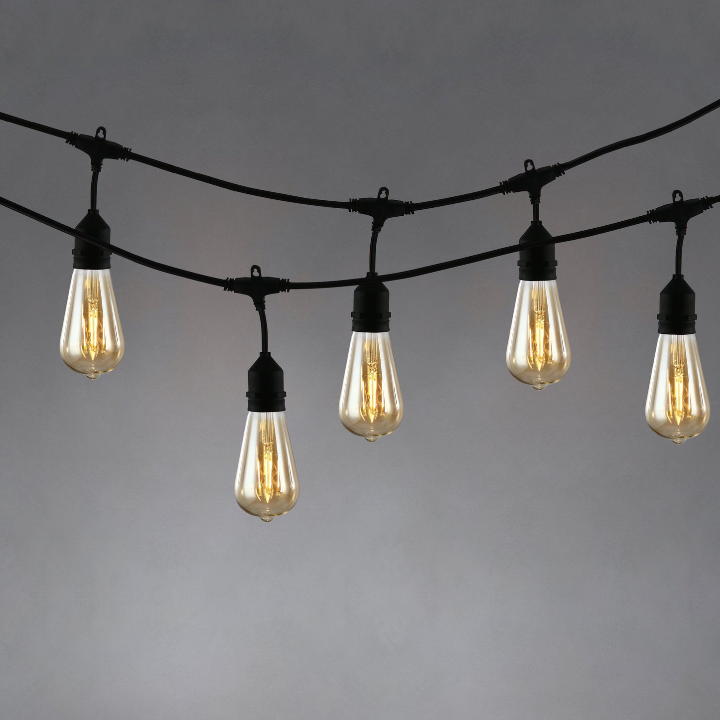 Lampadina a filamento vintage LED ambrata Holland ST21