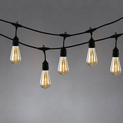 Lampadina a filamento vintage LED ambrata Holland ST21