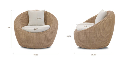 Poltrona da esterno Nest