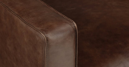 Poltrona in pelle Mateo