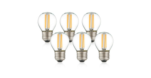 Lampadina a filamento LED a forma di Klur G45