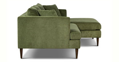 Divano componibile Lucerne con chaise longue extra-large rivolto a destra
