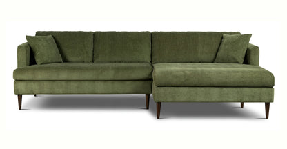 Divano componibile Lucerne con chaise longue extra-large rivolto a destra