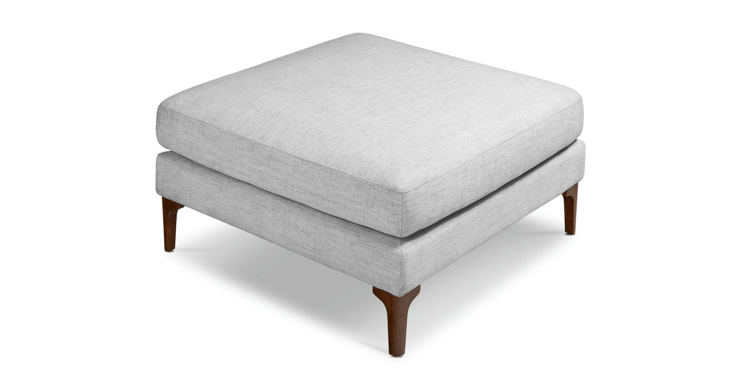 Pouf in tessuto Mateo